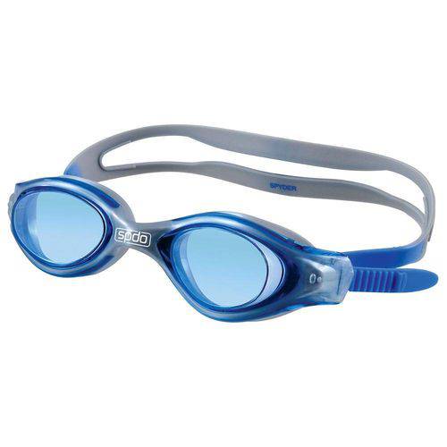 Tamanhos, Medidas e Dimensões do produto Óculos de Natação Tamanho Único Spyder Prata e Azul Speedo