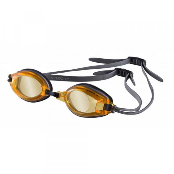 Óculos de Natação Velocity Prata e Laranja Speedo - Speedo