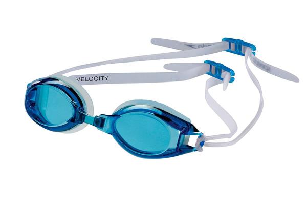 Óculos de Natação Velocity Transparente/Azul - Speedo