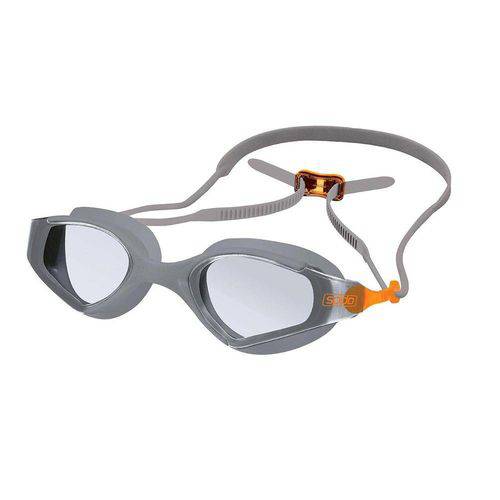 Tamanhos, Medidas e Dimensões do produto Óculos de Natação Zoom Cinza Prata Cristal- Speedo