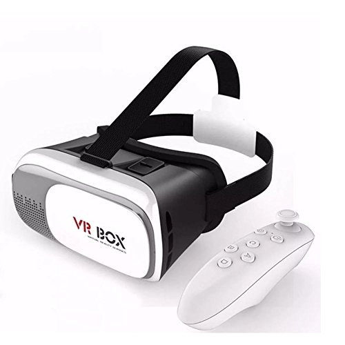 Óculos de Realidade Virtual com Controle Bluetooth
