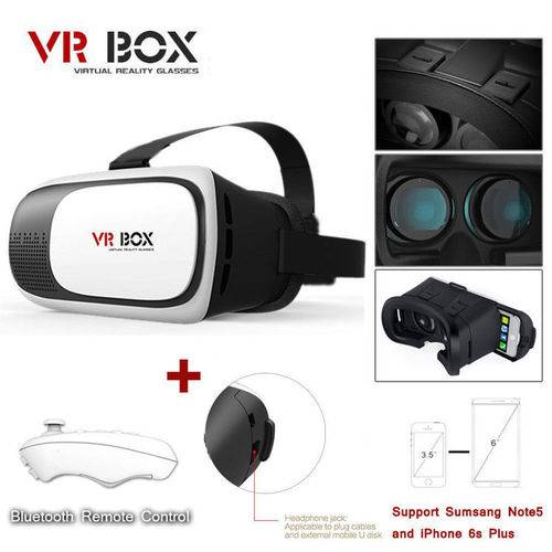 Óculos de Realidade Virtual 3d Android Vr Box