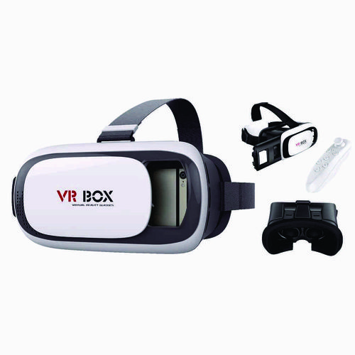 Oculos de Realidade Virtual 3d com Controle Bluetooth Vr Box