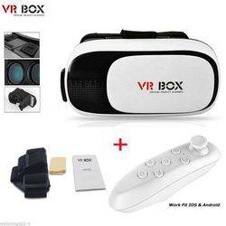 Oculos de Realidade Virtual 3d + Controle Bluetooth - Vr Box - Vrbox