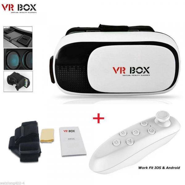 Oculos de Realidade Virtual 3d para Smartphone Vr Box 2.0