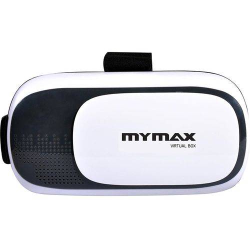 Óculos de Realidade Virtual 3d V-box Branco - Mymax.