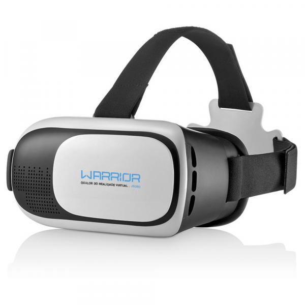 Óculos de Realidade Virtual 3D Warrior JS080 - Multilaser