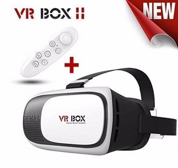 Óculos de Realidade Virtual Vr Box 2.0 Branco - 2ª Geração