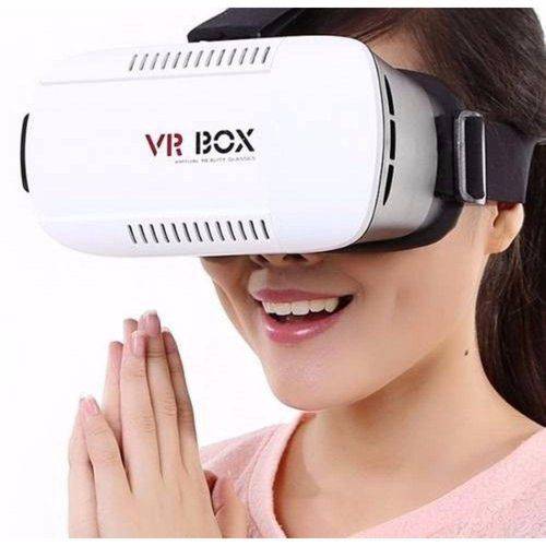 Oculos de Realidade Virtual Vr Box Lente Original Google Cardboard Androis Ios