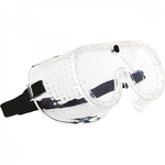Óculos de segurança ampla visão perfurado Vonder - caixa com 3 Unidade - Incolor