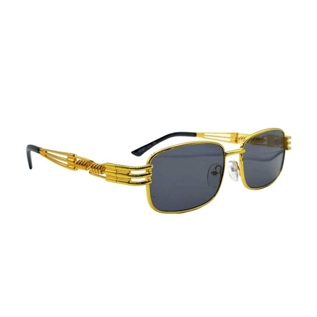 Óculos de Sol 0571 Preto com Dourado C6