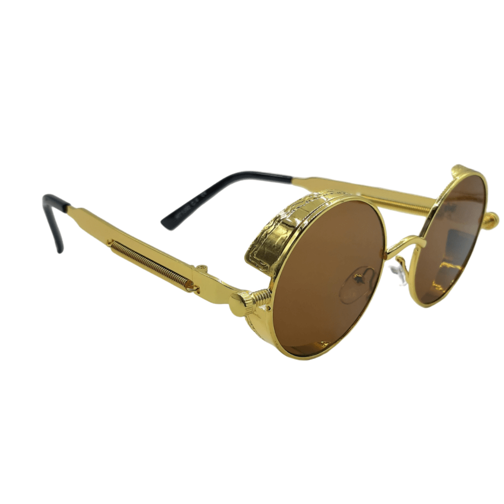 Óculos de Sol 1092 Marrom com Dourado C4