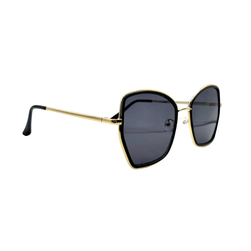 Óculos de Sol 1165 Preto com Dourado C5