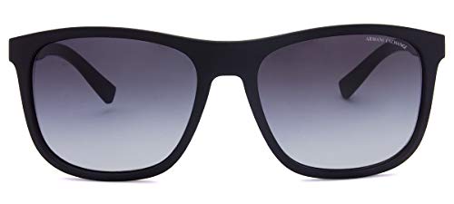 Óculos de Sol Armani Exchange AX4049SL - Preto Fosco - 82808G/57