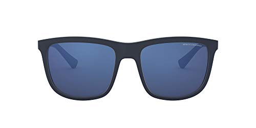 Óculos de Sol Armani Exchange Ax4093s 829555/56 Azul Fosco