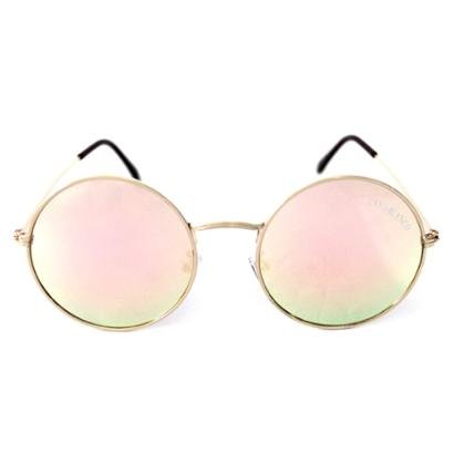 Óculos de Sol Cayo Blanco Redondo Feminina