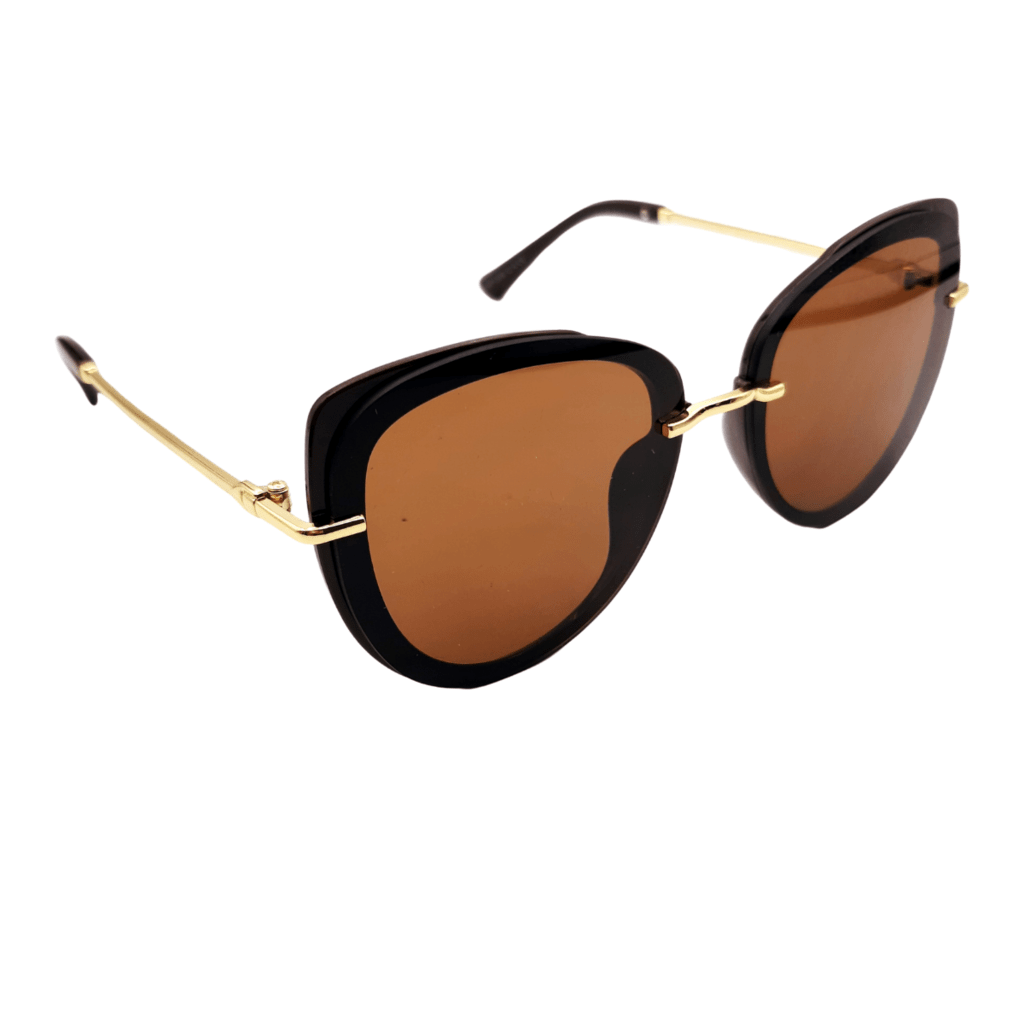 Óculos de Sol Hp1399 Marrom com Dourado C4