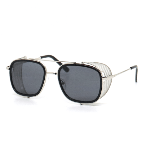 Óculos de Sol Masculino Quadrado Alok Metal - M202