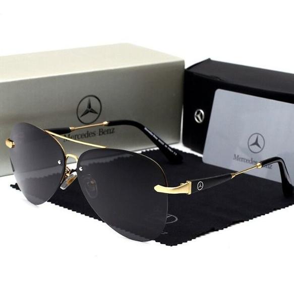 Óculos de Sol Mercedes-benz Alta Qualidade Uv400