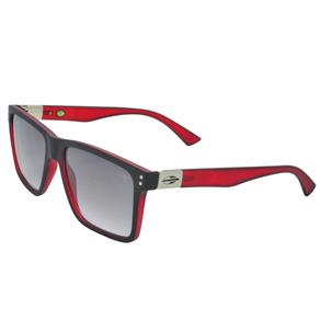 Óculos de Sol Mormaii Cairo Masculino M0075AFT33 - Acetato Vermelho e Preto e Lente Cinza Degradê - Vermelho - P