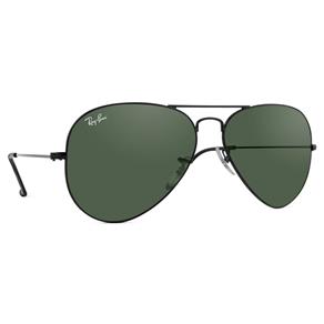 Óculos de Sol Ray Ban Aviator Classic RB3025L L2823-58 - Preta/Preta
