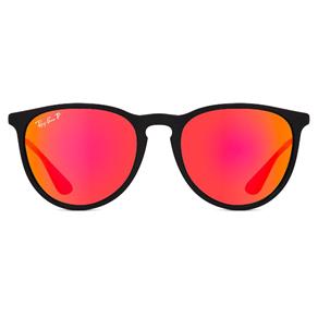 Óculos de Sol Ray Ban Erika RB4171L 6249/6Q-54 - Preto