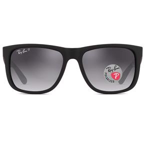 Óculos de Sol Ray Ban Justin Polarizado RB4165L 622/T3-57 - Preto - Único