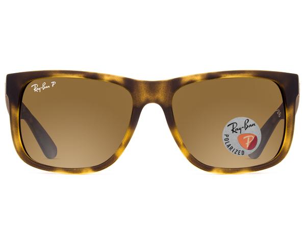 Óculos de Sol Ray Ban Justin RB4165L 865/T5-55 Polarizado