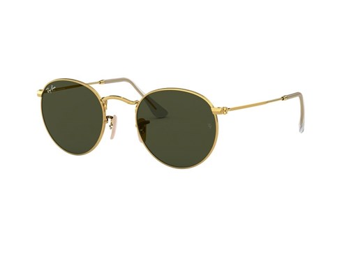 Óculos de Sol Ray Ban Rb3447L 001 (Verde, Dourada)