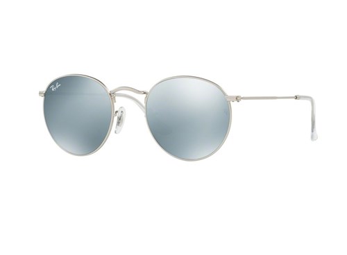 Óculos de Sol Ray Ban Rb3447L 019 (Azul, Prata, Espelhadas)