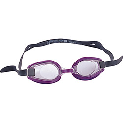 Tudo sobre 'Óculos Natação Juvenil Bestway Splash Style Goggles Preto/Roxo'