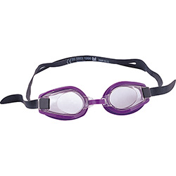 Óculos Natação Juvenil Splash Style Goggles Preto e Roxo - Bestway
