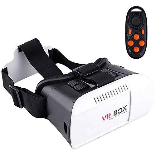 Óculos Realidade Virtual 3d com Controle - Vr Box 2.0