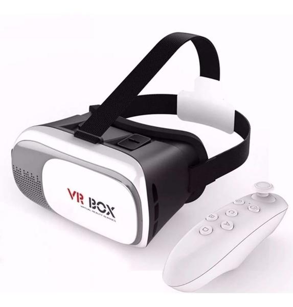 Óculos Vr Box 2.0 Realidade Virtual 3d Android com Controle