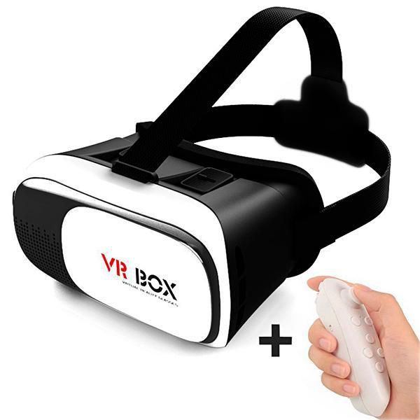 Óculos Vr Box 2.0 Realidade Virtual 3d com Controle