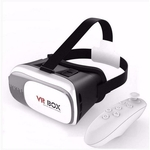 Oculos Vr Box 2.0 Realidade Virtual 3d + Controle Bluetooth