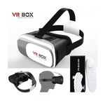 Óculos VR Box Realidade Virtual 3D Android IOS Controle Bluetooth