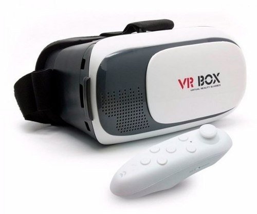 Óculos Vr 3D Virtual Box 2.0 Celular Smartphone + Controle
