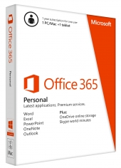Office 365 Personal 1 Pc - Microsoft - 1