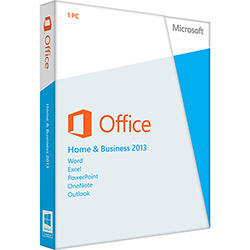 Tudo sobre 'Office Home And Business Microsoft 2013 Word, Excel, PowerPoint, Outlook e Onenote'