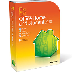 Office Home & Student 2010 (3 Licenças) Grátis Atualização para Versão 2013 - Microsoft
