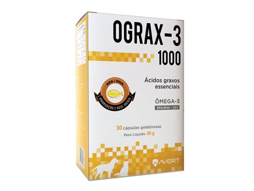 Ograx-3 1000 com 30 Capsulas 30g