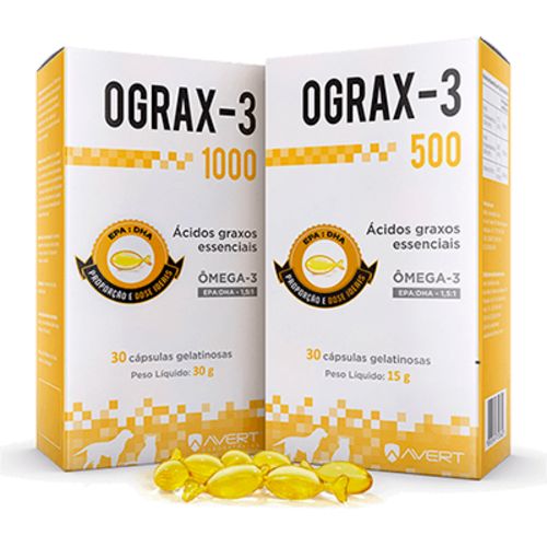 Ograx-3 1000mg - 30 Cápsulas