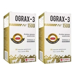 Ograx 1500 Suplemento Omega 3 Avert 30 Capsulas - 02 unidades