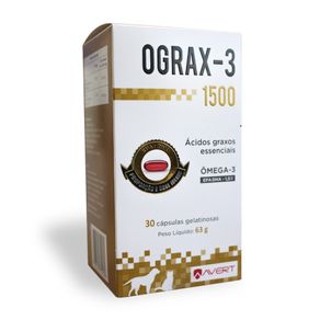 Tudo sobre 'Ograx-3 1500g 30 Cápsulas'