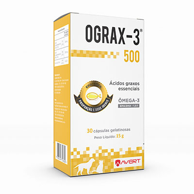 Ograx-3 500 com 30 Cápsulas - 15g