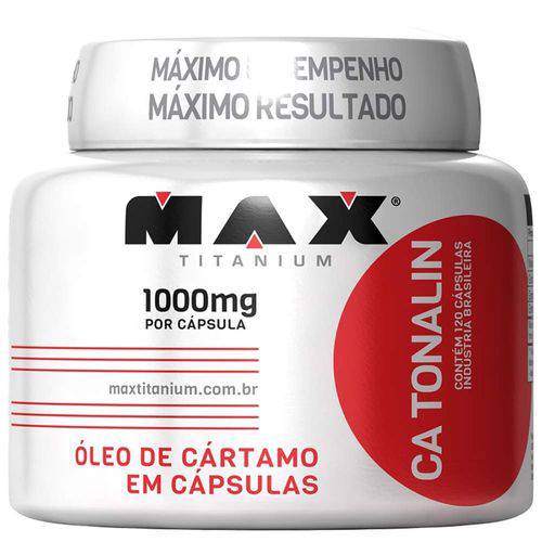 Oleo Ca Tonalin 120 Capsulas Max Titanium