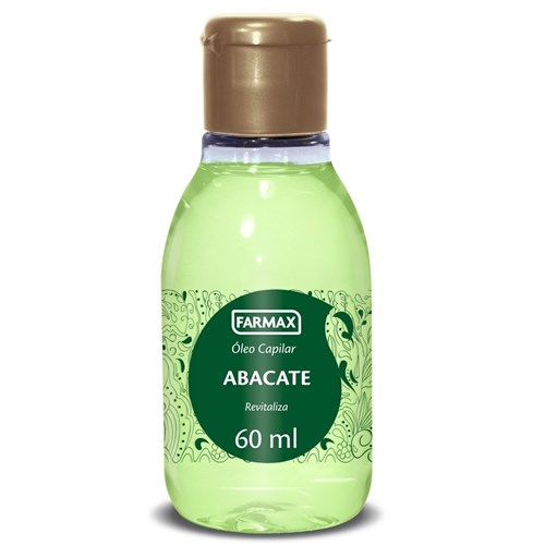 Óleo Capilar Abacate Farmax - 60Ml