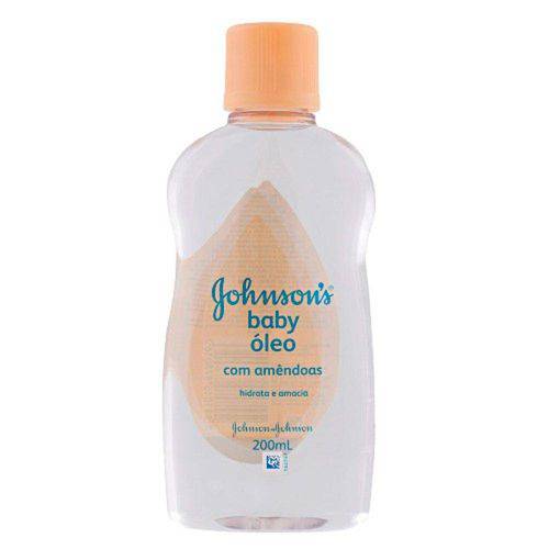 Óleo com Amêndoas Johnsons Baby 200ml