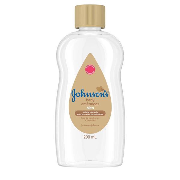 Óleo com Amêndoas Johnsons Baby 200mL